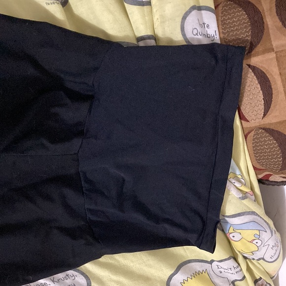 Black maternity leggings - Picture 2 of 3